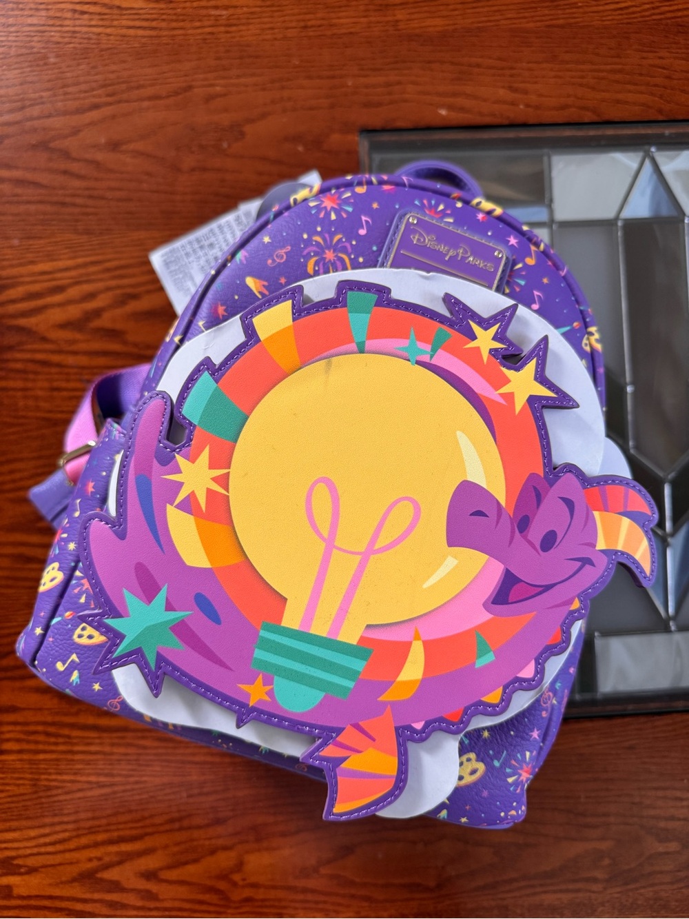 Disney Parks Figment Loungefly with glow in the dark Lightbulb LE - Picture 2 of 6